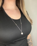 Shimmer Necklace - Silver