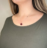 Birthstone Shimmer Necklace