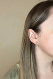 Gold November Shimmer Studs