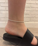 3mm Soothing Anklet Silver