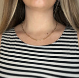 Paperclip Necklace - Gold