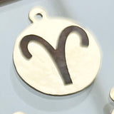 Zodiac Paperclip Necklace