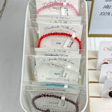 Wholesale Birthstone Shimmer Bundle - Bracelets, Necklaces and Shimmer Studs