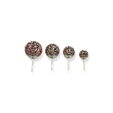 Champagne Shimmer Studs