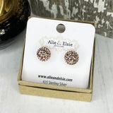 Champagne Shimmer Studs