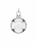 Crystal Ball Charm - Silver