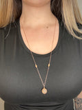 Shimmer Necklace - Rose Gold