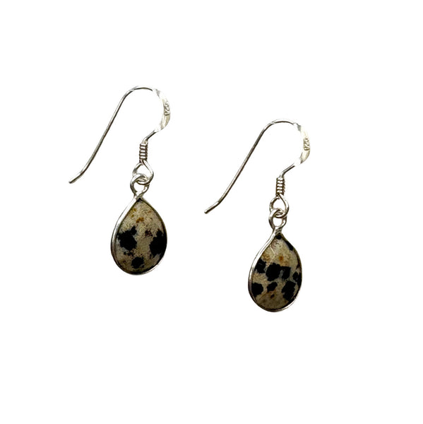 Dalmatian Jasper Earrings