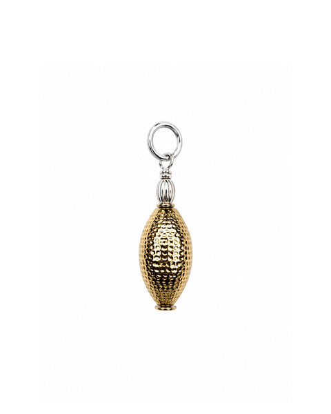 Dimple Charm - Silver & Gold