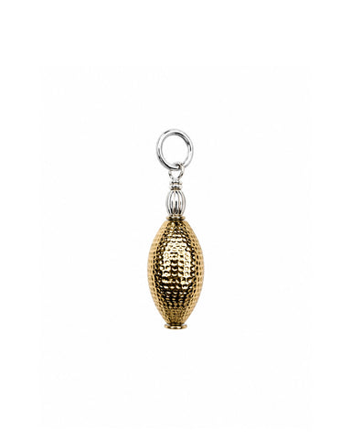 Dimple Charm - Silver & Gold