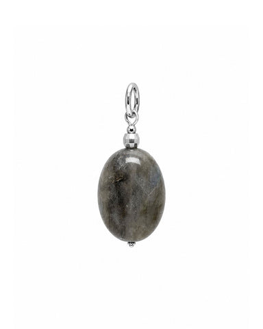 Labradorite Disco Charm - Silver