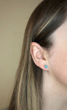 Aqua March Shimmer Studs