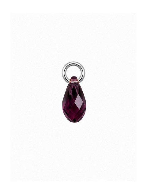 Birthstone Charms - Silver
