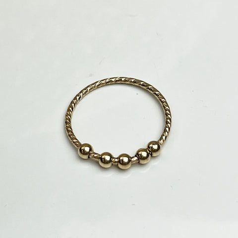 Fidget Ring Gold