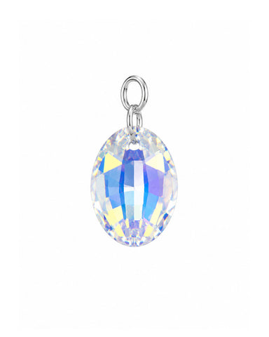 Swarovski AB Funky Charm - Silver