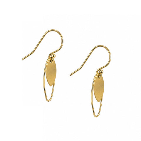 Gated Earrings Gold