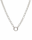 Glamour Charm Necklace Chain - Silver