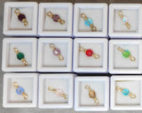 Permanent Jewelry Birthstone Add ons