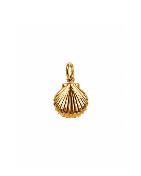Seashell Charm - Gold