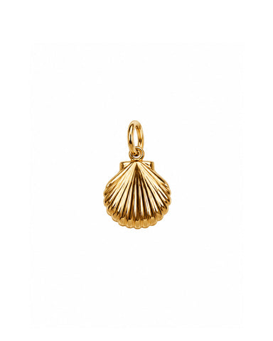 Seashell Charm - Gold