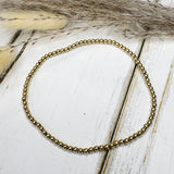 3mm Soothing Anklet Gold