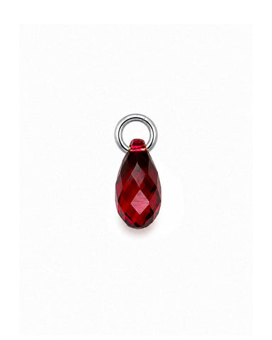 Birthstone Charms - Silver