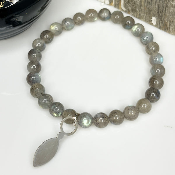 Labradorite Marquis Bracelet