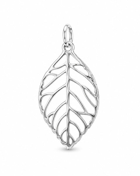Leaf Charm - Silver