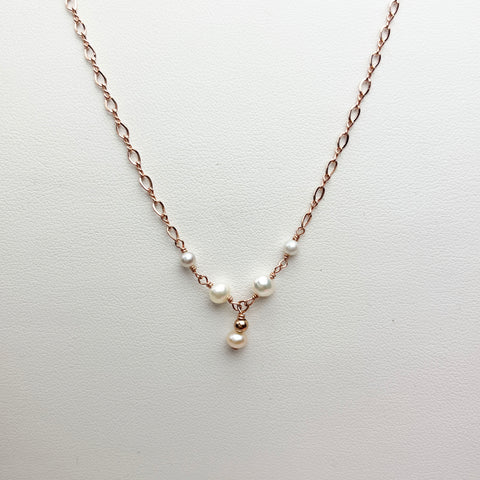 Madison Necklace - Rose Gold