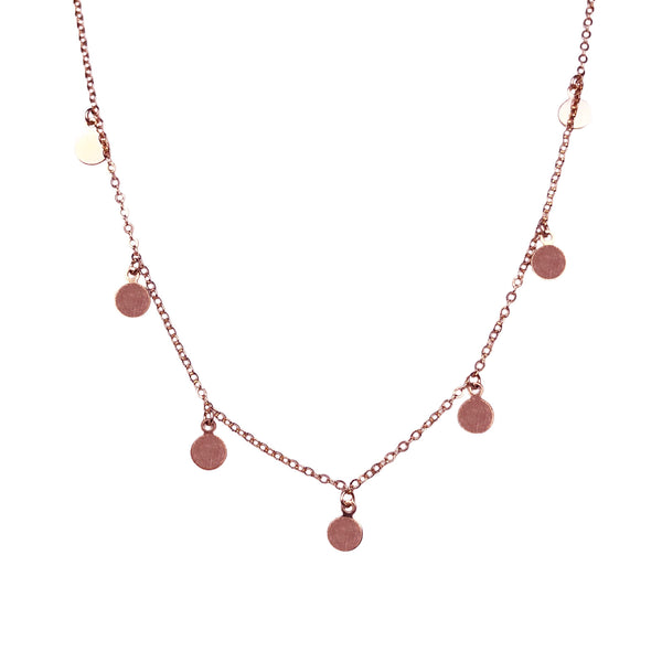 Mini Gypsy Necklace - Rose Gold