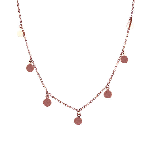Mini Gypsy Necklace - Rose Gold