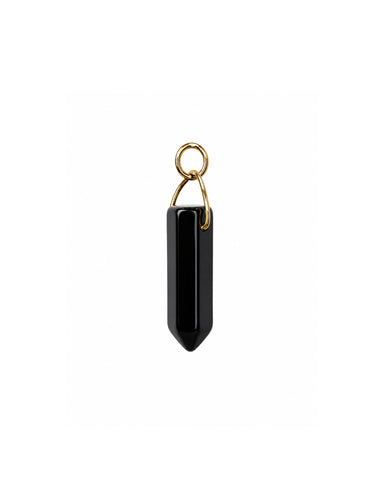 Onyx Point Charm - Gold