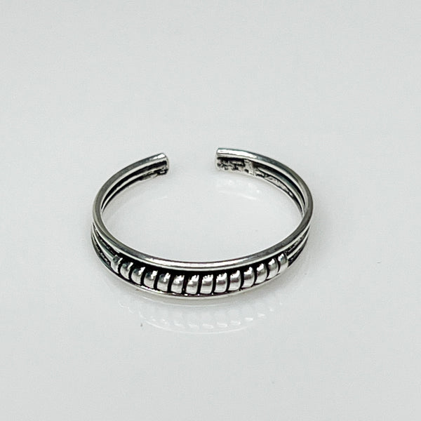 Toe Ring - Ridged