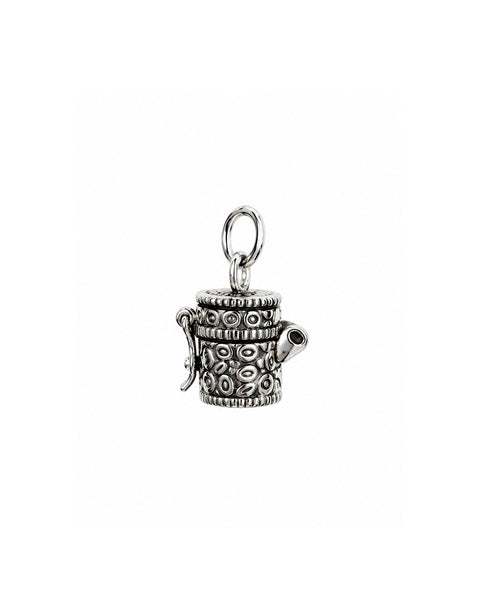 Secret Box Charm - Silver