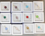Permanent Jewelry Birthstone Add ons