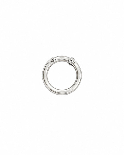 Hinge Clasp for Charm Necklace - Silver