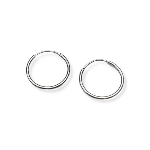 Small Hoops Silver