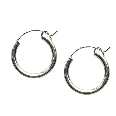 Statement Hoops Silver