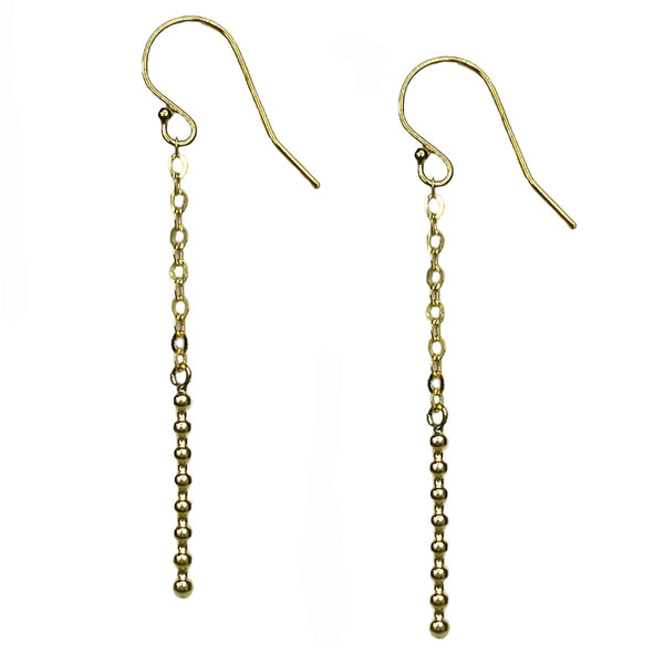 Soothing Drop Earrings Gold