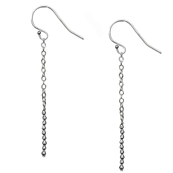 Soothing Drop Earrings Silver