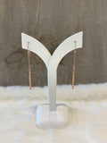Soothing Drop Earrings Rose Gold