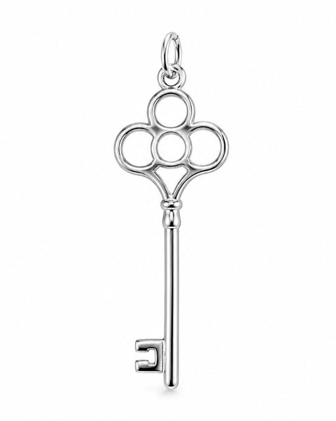 Spare Key Charm - Silver