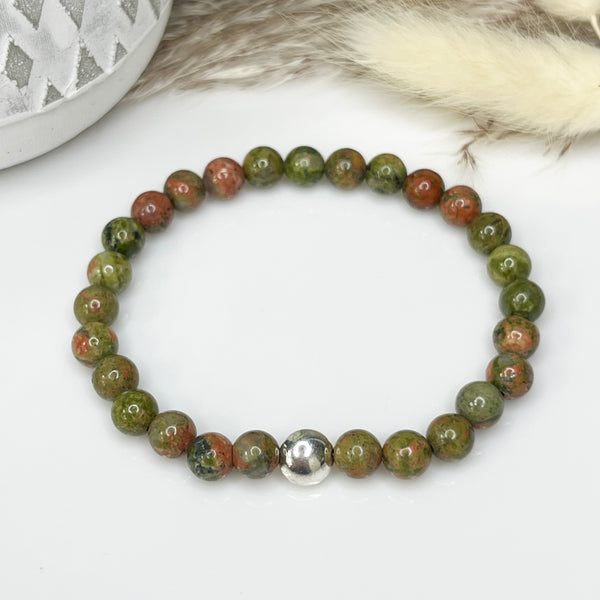 Unakite Bracelet