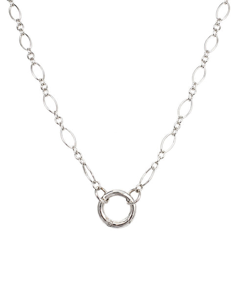 Vitality Charm Necklace Chain - Silver
