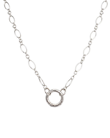 Vitality Charm Necklace Chain - Silver