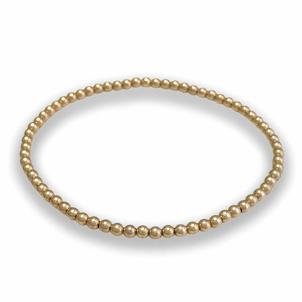 3mm Soothing Bracelet Gold