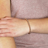 5mm Soothing Bracelet Rose Gold