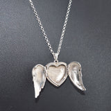 Angel Wing Locket Necklace
