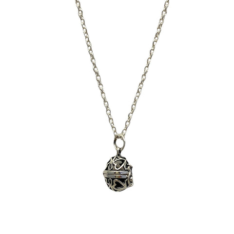 Aromatherapy Essential Oil Necklace with Lave Bead Inside 20% Off