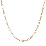 Paperclip Necklace - Gold